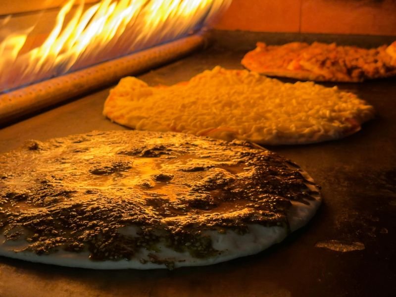 Manakish Za’atar (Baked Dough with Za’atar and Olive Oil)