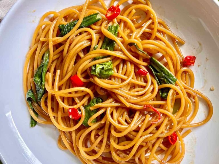 SPAGHETTI WITH VEGETABLES